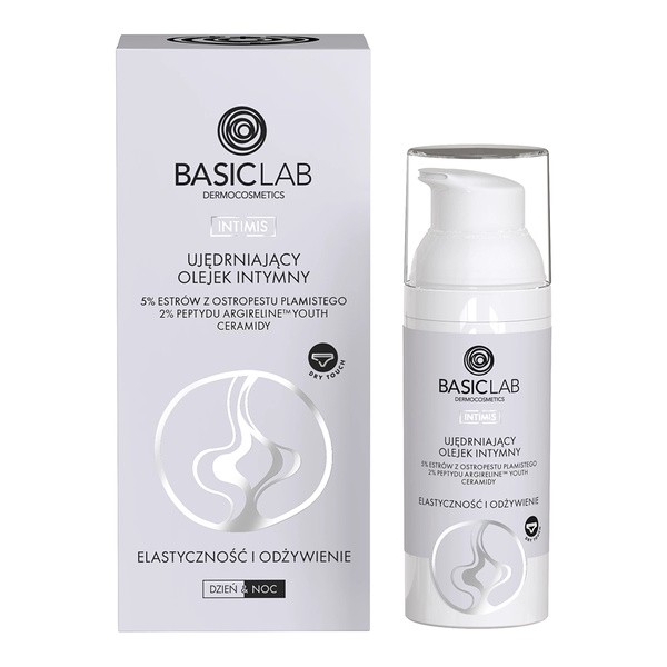 BasicLab Intimis, ujędrniający olejek intymny, 50 ml