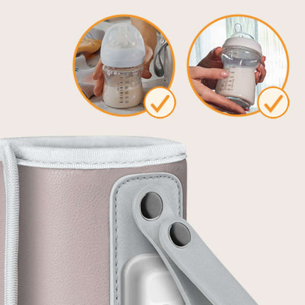 Lionelo Thermup Go podgrzewacz do butelek, pink, 1 szt.