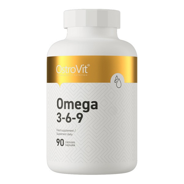 OstroVit Omega 3-6-9, kapsułki miękkie, 90 szt.