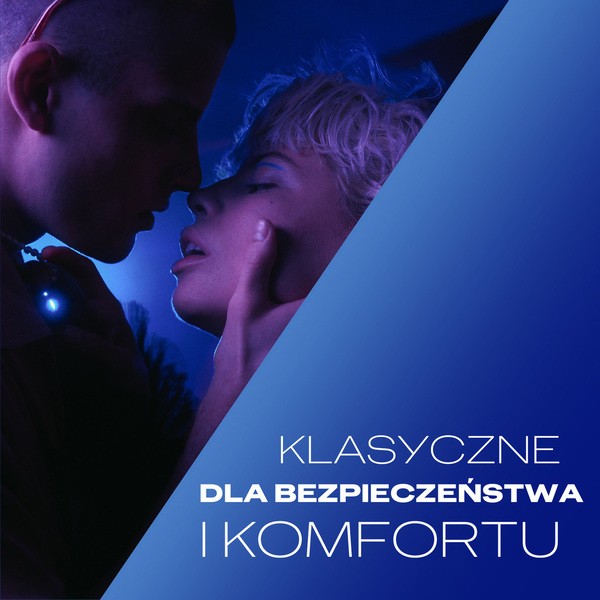 Durex Classic, prezerwatywy ze środkiem nawilżającym, 3 szt.