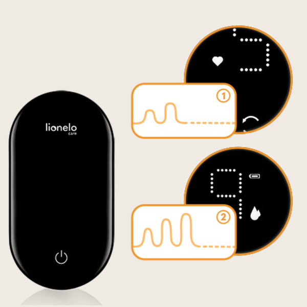Lionelo Twee Go Grey Concrete, podwójny laktator elektryczny, 1 szt.