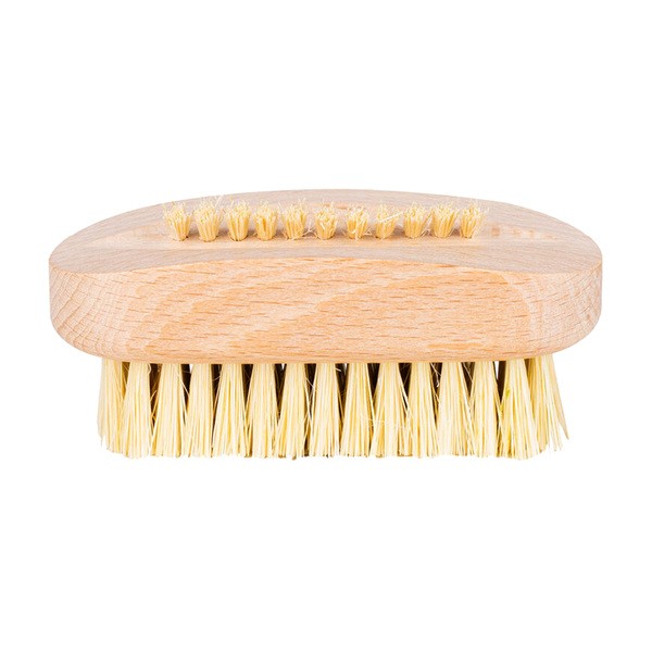 Hhuumm, owalna szczoteczka do rąk i paznokci, włókno tampico No.9, 1 szt.