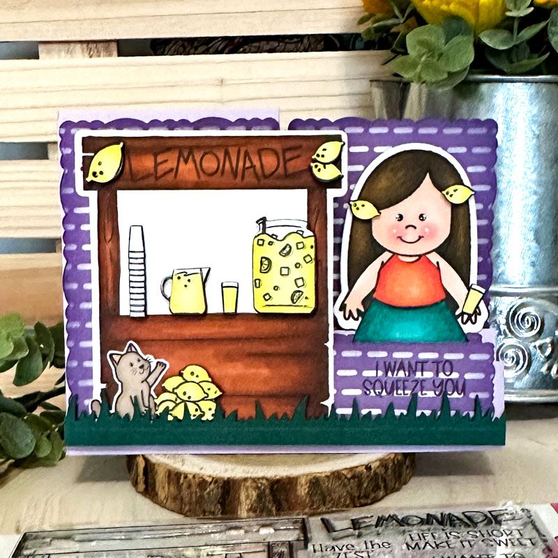 lemonadestand2stamp Clear Stamp Set