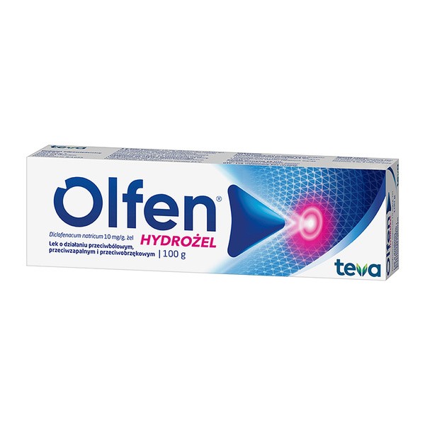 Olfen hydrożel (Olfen Żel), 10 mg/g, żel, 100 g (tuba)