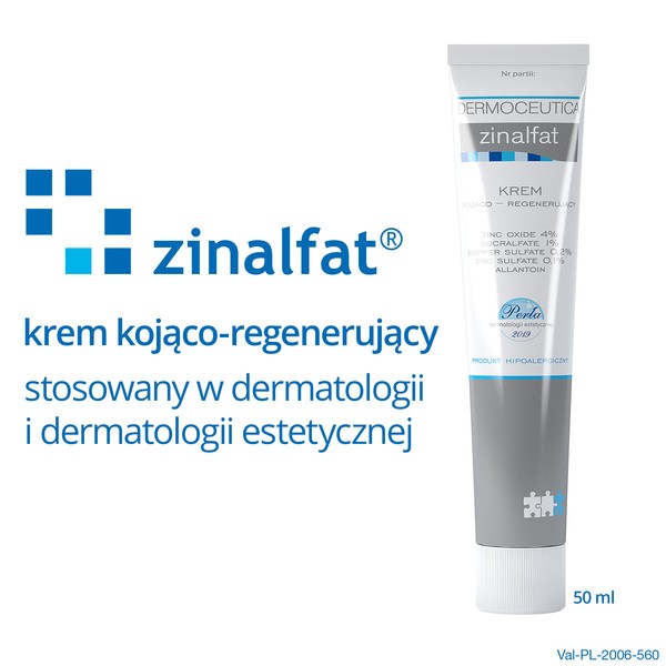 Zinalfat, krem kojąco-regenerujący, 50 ml