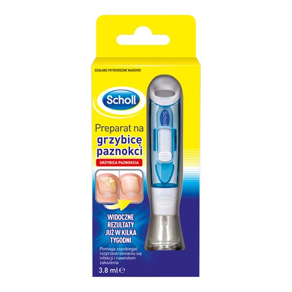 Scholl, preparat na grzybicę paznokci, 3,8 ml
