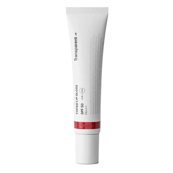Transparent Lab Tinted Lip Gloss, błyszczyk do ust SPF50, Cherry, 15 ml