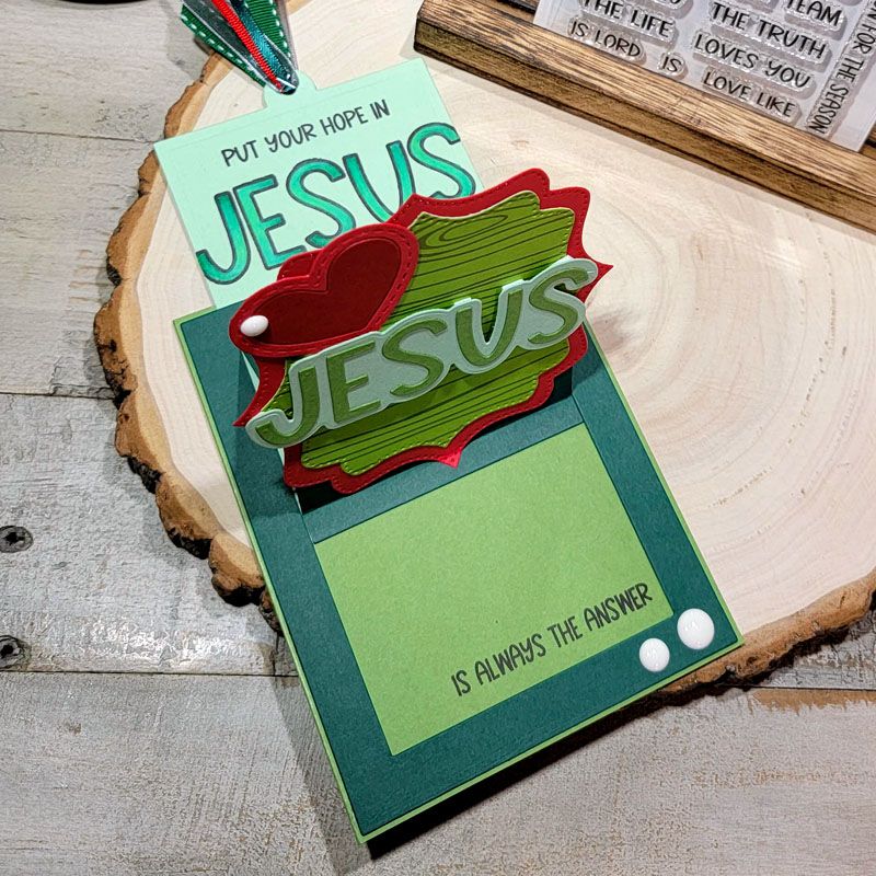 Jesus Phrase Strips Clear Stamp Set