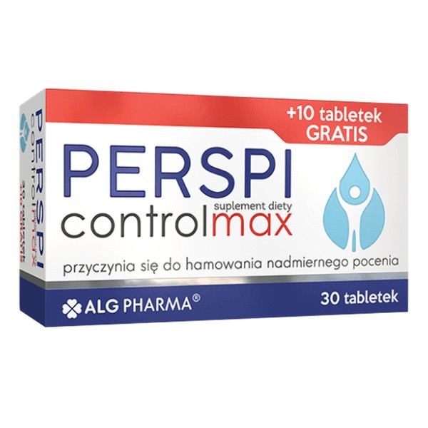 Alg Pharma Perspicontrol Max, tabletki, 40 szt (30szt+10szt)