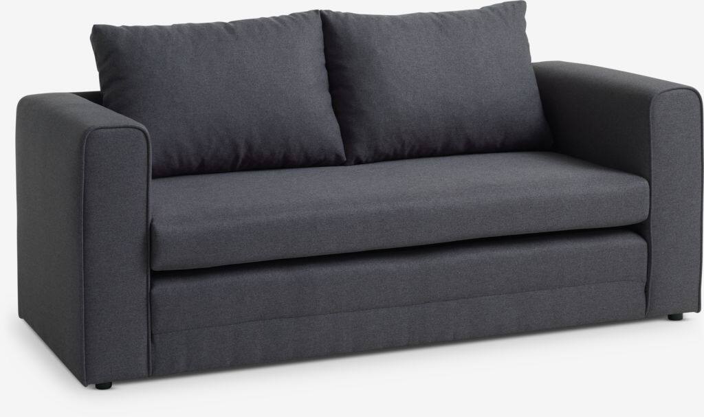 SKILLEBEKK SKILLEBEKK sovesofa, mørkegrå stof