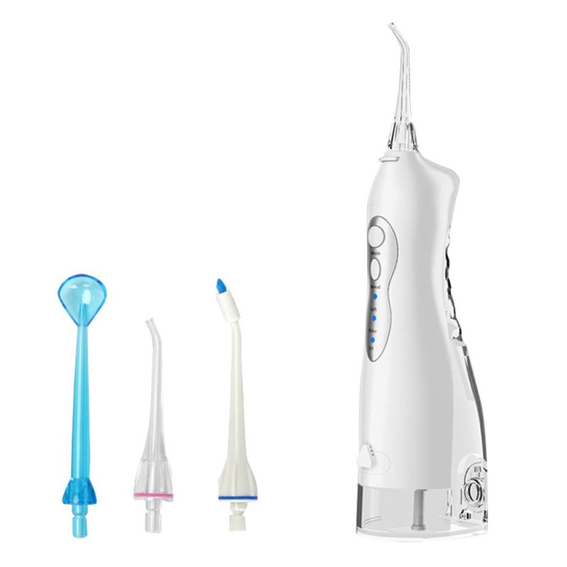 Irygator do jamy ustnej USB, akumulatorowy irygator do wody, przenośny strumień wody, zbiornik na wodę 800 ml, wodoodporny, do czyszczenia zębów