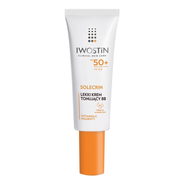 Iwostin Solecrin, krem BB, SPF 50+, skóra wrażliwa, 30 ml
