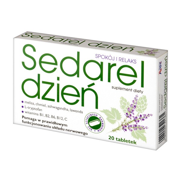 Sedarel Dzień, tabletki powlekane, 20 szt.