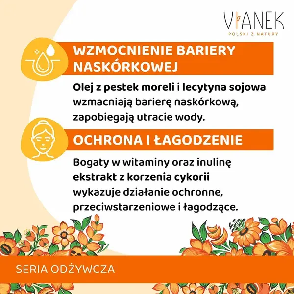 Vianek, odżywczy krem pod oczy, 15 ml