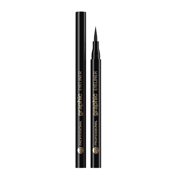 Bell Professional Graphic Eyeliner, precyzyjny eyeliner w pisaku, 01, 1,2 g