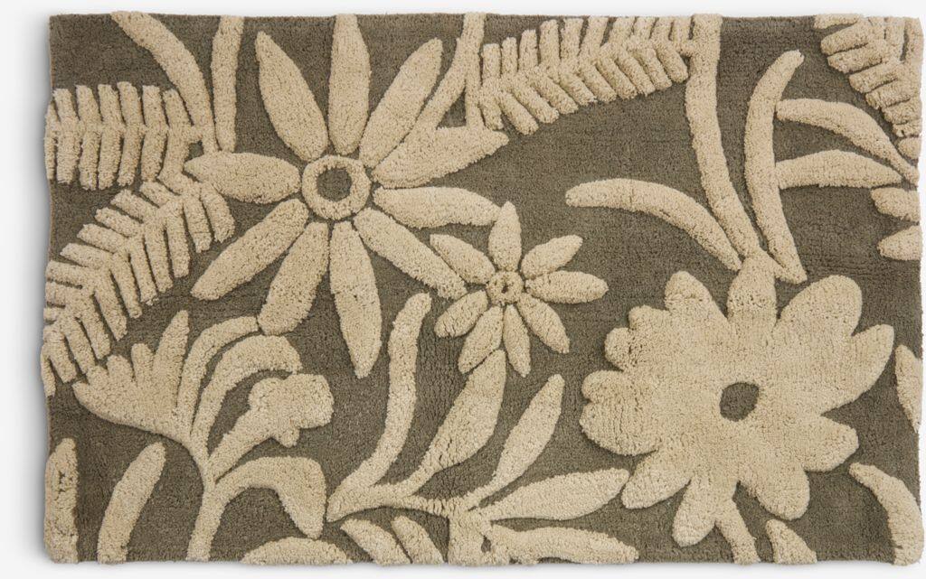 FAGERHULT guld FAGERHULT bademåtte 50x80cm grøn