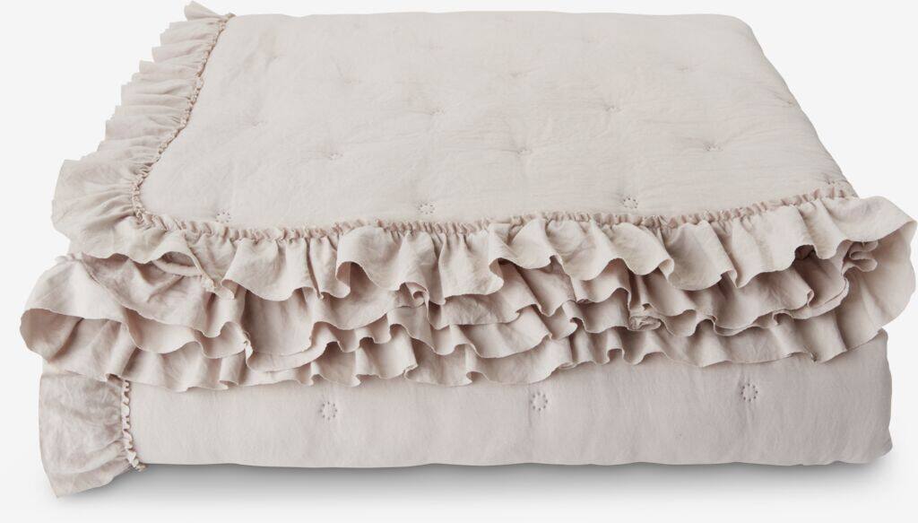 DUNHAMMER DUNHAMMER sengetæppe 220x240 beige