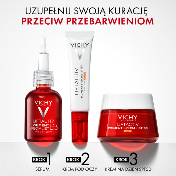 Vichy Liftactiv Pigment Specialist B3, krem pod oczy SPF50+, 15 ml