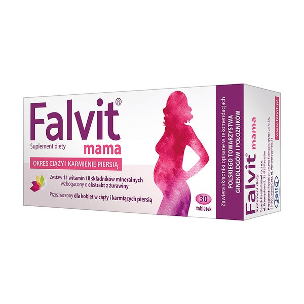 Falvit mama, tabletki powlekane, 30 szt.