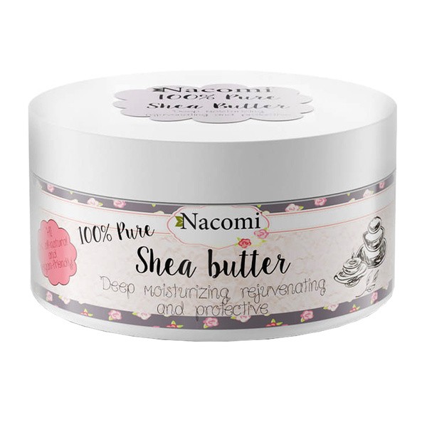 Nacomi, masło shea, naturalne, 100 ml