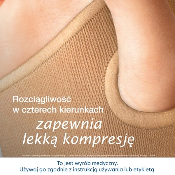 Actimove AC Wrist Support, opaska na nadgarstek dla osób z zapaleniem stawów, kolor beżowy, rozmiar S, 1 szt.