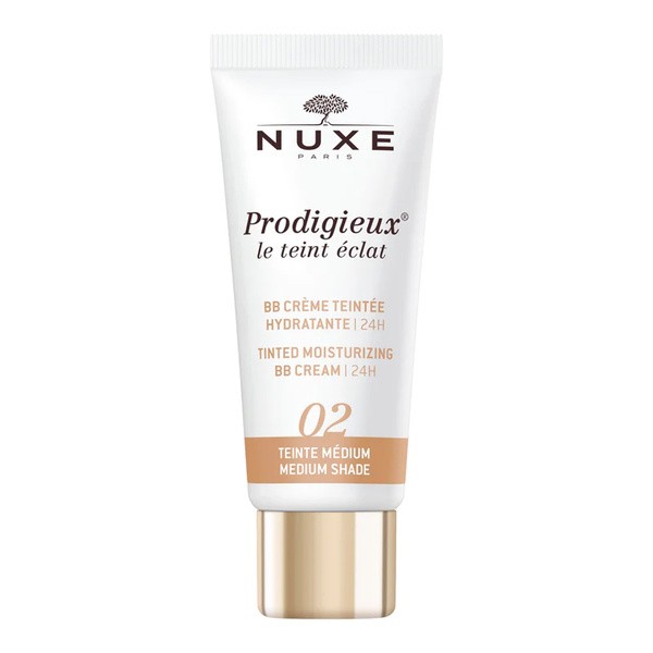 Nuxe Prodigieux, nawilżający krem BB, średni 02, 30 ml
