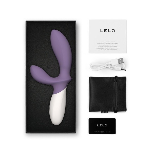 Lelo Loki Wave 2 Violet Dust, masażer prostaty, 1 szt.