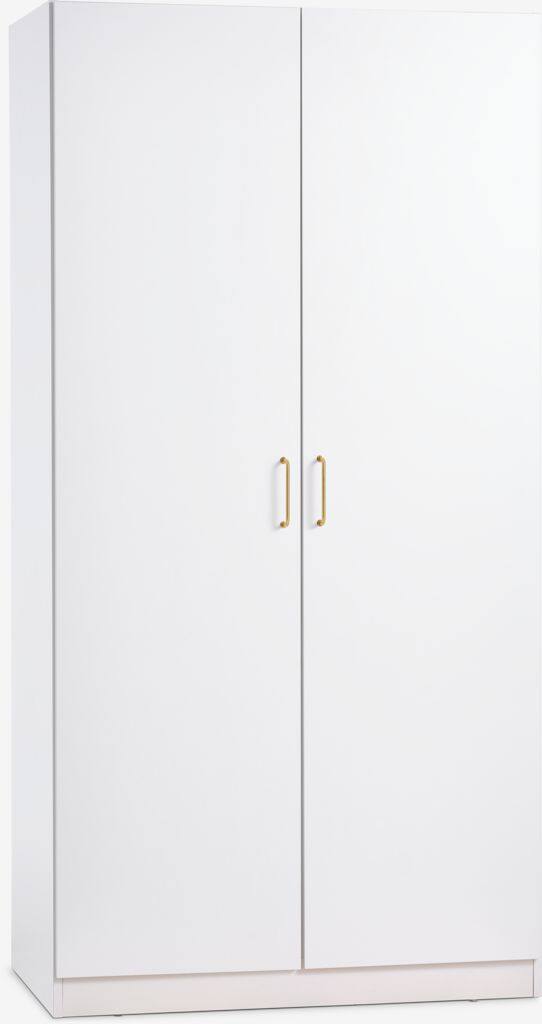 VIBY VIBY skab 101x200 2 låger hvid