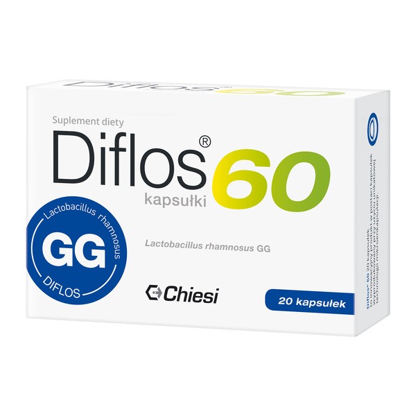 Diflos 60, kapsułki, 20 szt.