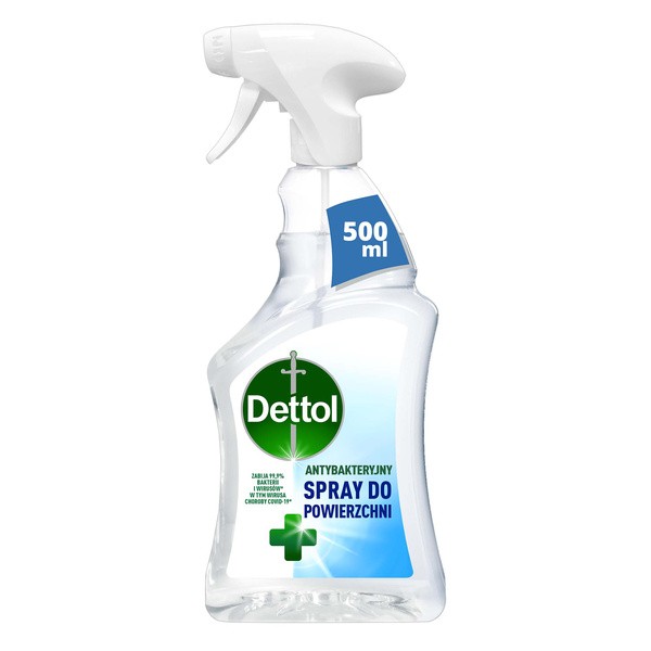 Dettol antybakteryjny spray do powierzchni, original, 500ml