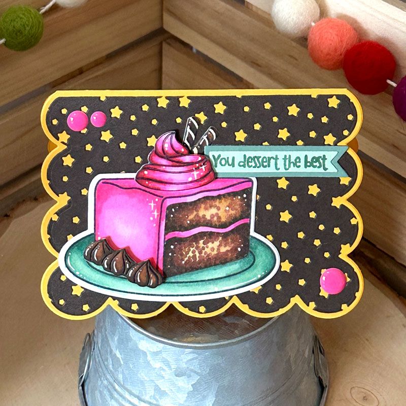 pieceofcake2stamp Clear Stamp Set