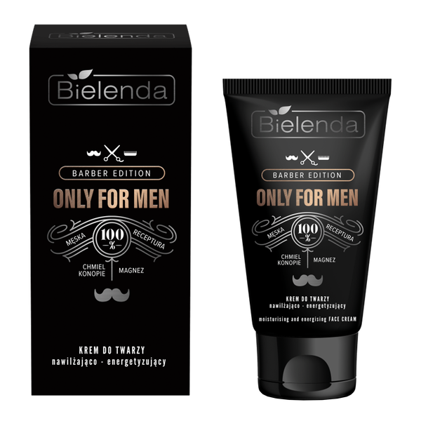 Bielenda Only For Men, krem nawilżająco-energetyzujący, 50 ml