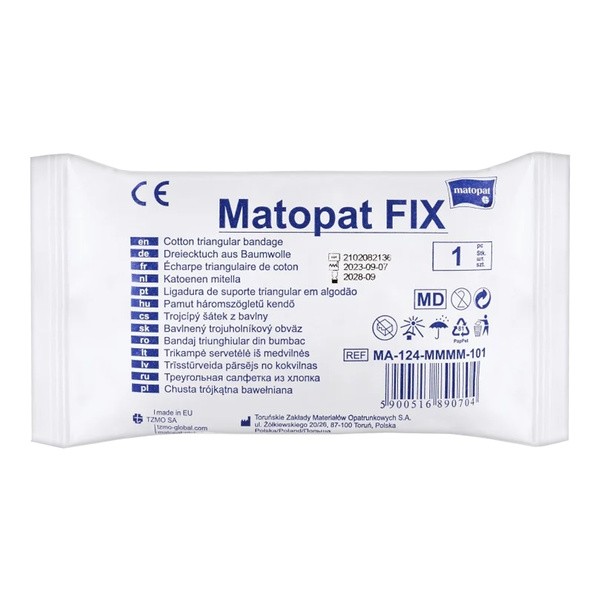 Chusta trójkątna, bawełniana, 1 szt.