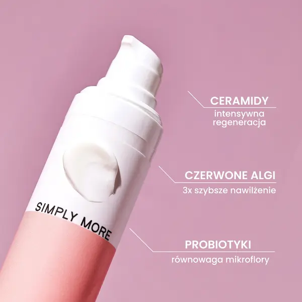 Simply More Rich Face Cream, intensywnie regenerujący krem do twarzy o bogatej konsystencji, 50 ml