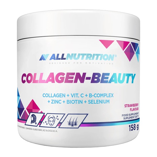 Zestaw 2 x Allnutrition Collagen Beauty, proszek, smak truskowkowy, 158 g