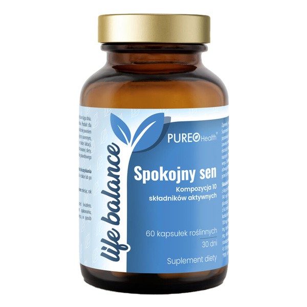 Pureo Health Life Balance Spokojny Sen, kapsułki, 60 szt.
