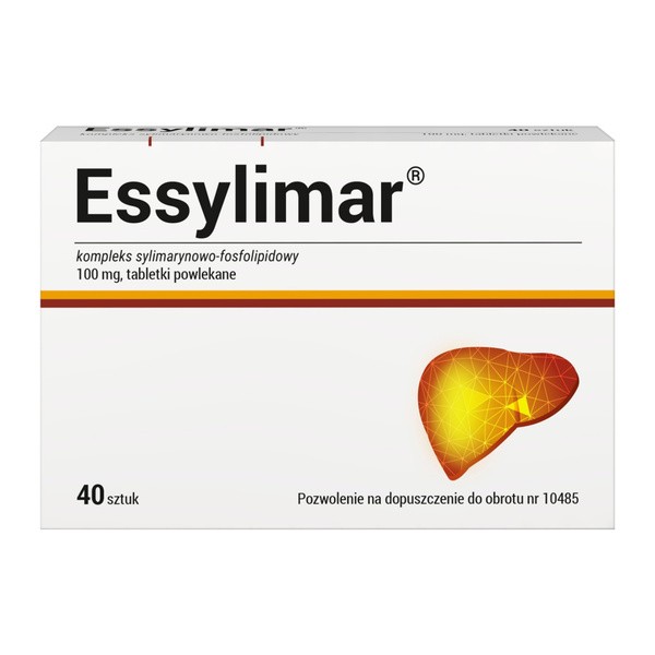 Essylimar, 100 mg, tabletki powlekane, 40 szt.