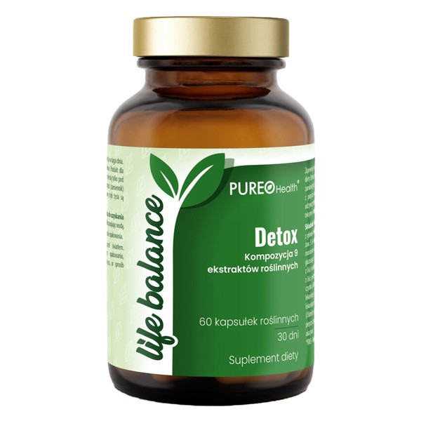 Pureo Health Life Balance Detox, kapsułki, 60 szt.