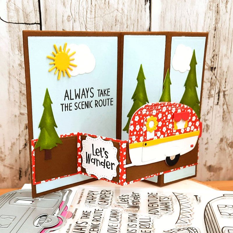 camper2stamp Clear Stamp Set