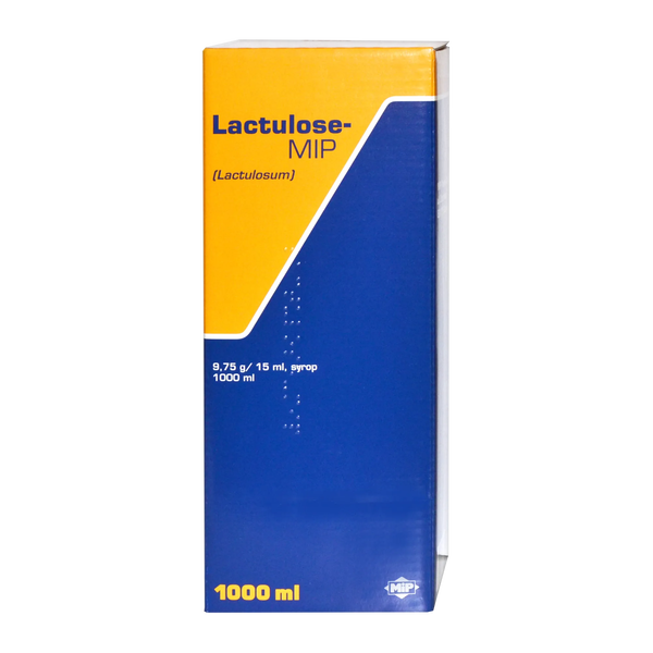 Lactulose-MIP, 9,75 g/15 ml, syrop, 1000 ml