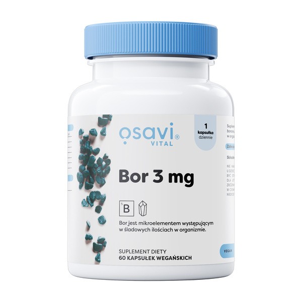 Osavi Bor 3 mg, kapsułki twarde, 60 szt.