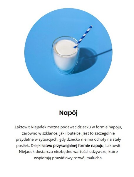 Laktowit Niejadek, produkt na bazie mleka dla dzieci powyżej 1. roku życia, 400 g