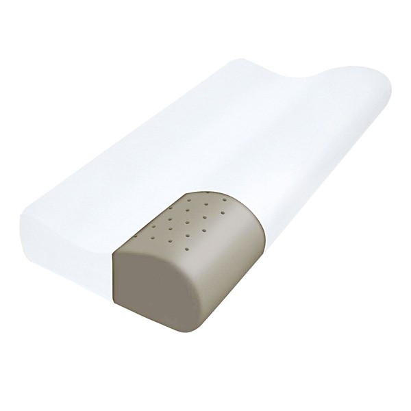 Qmed, Bamboo Pillow, poduszka profilowana do snu, 1 szt.