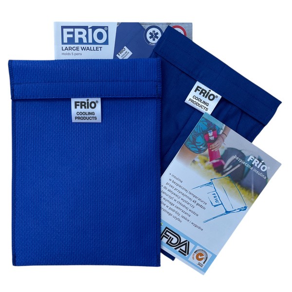 Frio, duże etui na 5 penów, niebieskie, 1 szt.