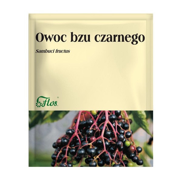 Owoc bzu czarnego, zioła do zaparzania, 50 g (Flos)