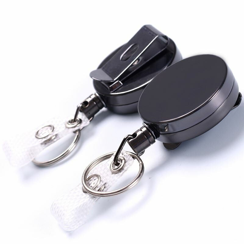 Metal Badge Reel Retractable and Stretchable Key Chain Yoyo Badge Holders