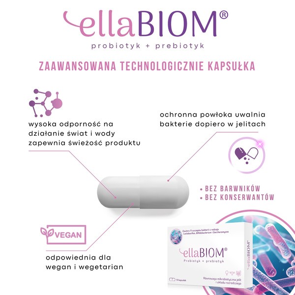 Ellabiom, kapsułki, 10 szt.
