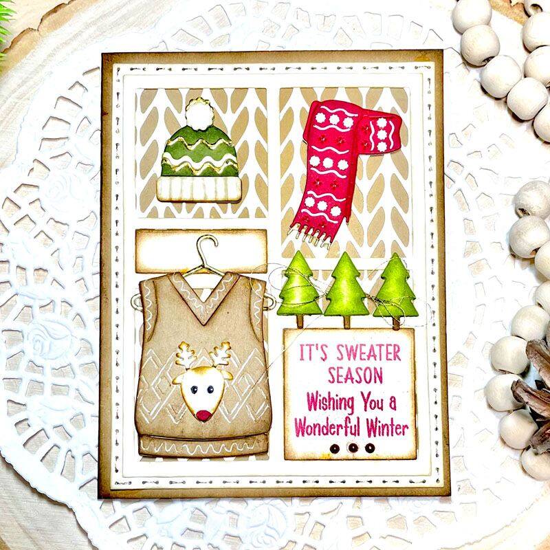 moresweater2stamp Clear Stamp Set
