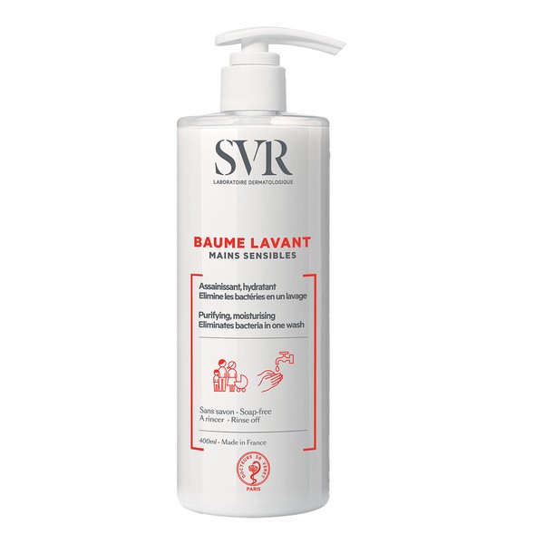 SVR Baume Lavant, balsam, do mycia rąk, 400 ml