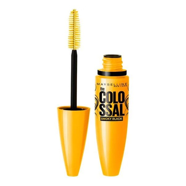 Maybelline, The Colossal Volum' Express Smoky Eyes, pogrubiający tusz do rzęs, kolor intensywna czerń, 9 ml